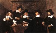 Regents of the St Elizabeth Hospital of Haarlem HALS, Frans